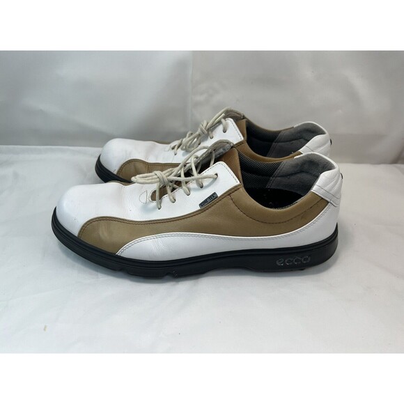 ECCO Gore-Tex Golf Shoes Men\'s Size 40 EU‎ 7 US Saddle Leather Arch Support
